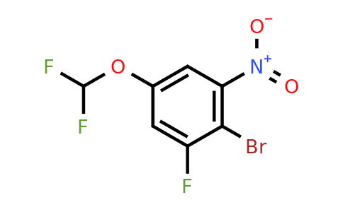 1804910-29-9 | 1-Bromo-4-difluoromethoxy-2-fluoro-6-nitrobenzene
