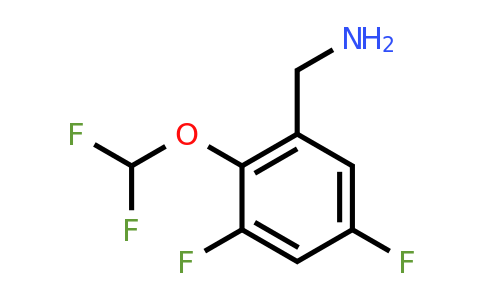 1804910-34-6 | 3,5-Difluoro-2-(difluoromethoxy)benzylamine