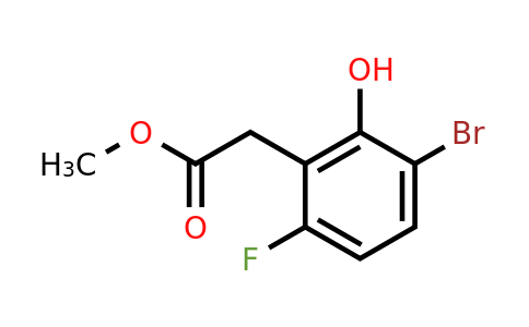 1804910-36-8 | Methyl 3-bromo-6-fluoro-2-hydroxyphenylacetate