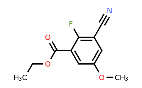 1804910-37-9 | Ethyl 3-cyano-2-fluoro-5-methoxybenzoate