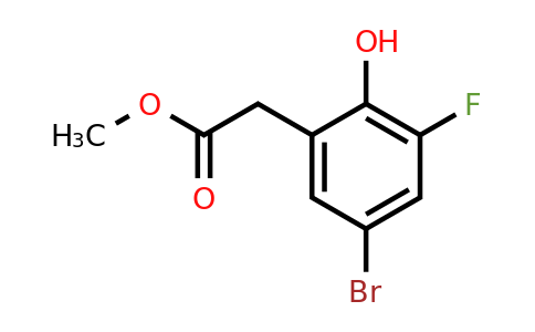 1804910-42-6 | Methyl 5-bromo-3-fluoro-2-hydroxyphenylacetate