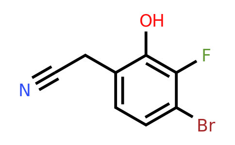 1804910-43-7 | 4-Bromo-3-fluoro-2-hydroxyphenylacetonitrile