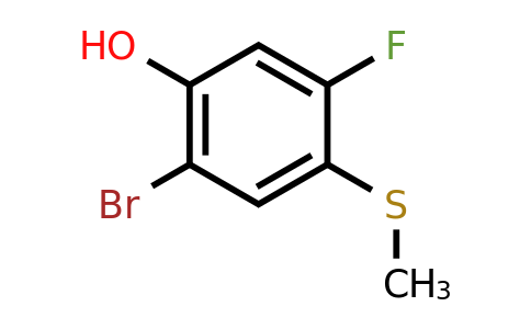 1804910-48-2 | 5-Bromo-2-fluoro-4-hydroxythioanisole