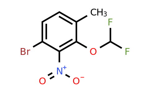 1804910-61-9 | 4-Bromo-2-difluoromethoxy-3-nitrotoluene