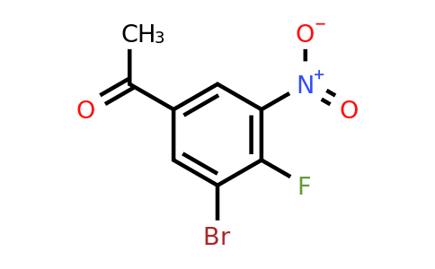 1804911-05-4 | 3'-Bromo-4'-fluoro-5'-nitroacetophenone
