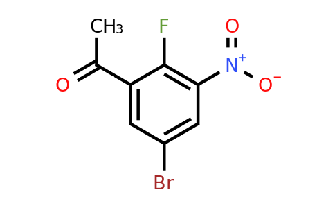 1804911-08-7 | 5'-Bromo-2'-fluoro-3'-nitroacetophenone