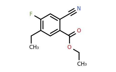 1804911-18-9 | Ethyl 2-cyano-4-fluoro-5-ethylbenzoate