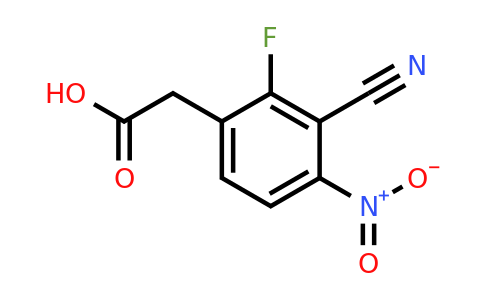 1804911-21-4 | 3-Cyano-2-fluoro-4-nitrophenylacetic acid