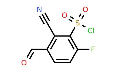 1804911-39-4 | 2-Cyano-6-fluoro-3-formylbenzenesulfonylchloride
