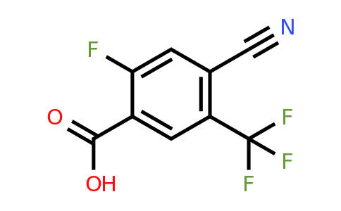 1804911-65-6 | 4-Cyano-2-fluoro-5-(trifluoromethyl)benzoic acid