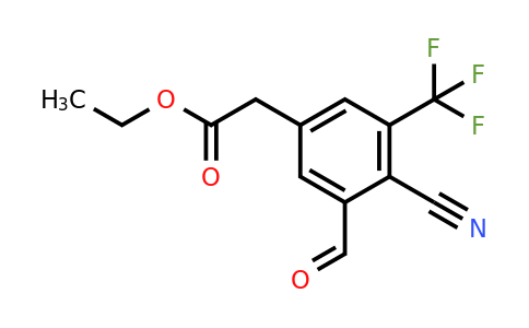 1804915-82-9 | Ethyl 4-cyano-3-formyl-5-(trifluoromethyl)phenylacetate