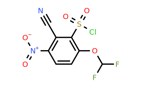 1804921-08-1 | 2-Cyano-6-difluoromethoxy-3-nitrobenzenesulfonylchloride