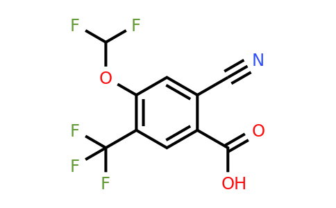 1804931-03-0 | 2-Cyano-4-difluoromethoxy-5-(trifluoromethyl)benzoic acid