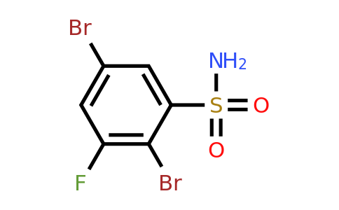 1804931-80-3 | 2,5-Dibromo-3-fluorobenzenesulfonamide
