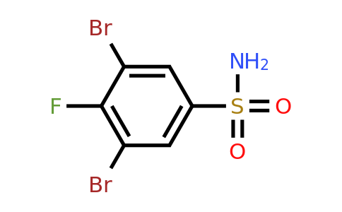 1804931-84-7 | 3,5-Dibromo-4-fluorobenzenesulfonamide