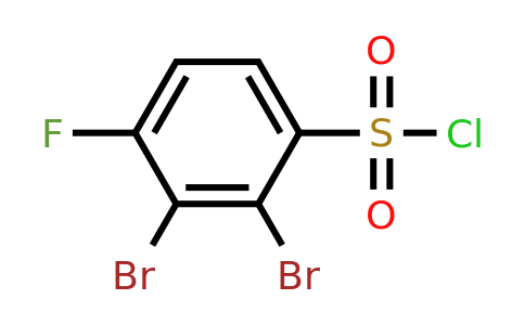 1804931-89-2 | 2,3-Dibromo-4-fluorobenzenesulfonyl chloride