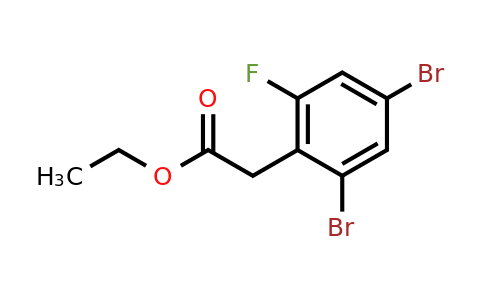 1804933-81-0 | Ethyl 2,4-dibromo-6-fluorophenylacetate