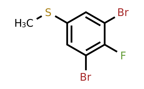 1804934-14-2 | 3,5-Dibromo-4-fluorothioanisole
