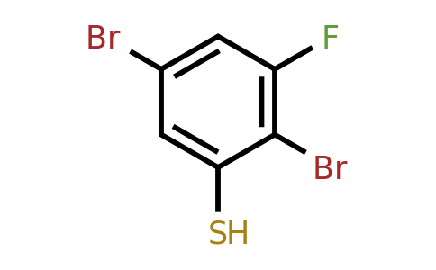 1804934-25-5 | 2,5-Dibromo-3-fluorothiophenol