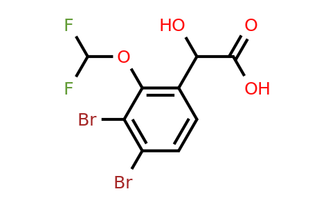 1804934-28-8 | 3,4-Dibromo-2-(difluoromethoxy)mandelic acid
