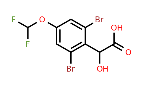 1804935-15-6 | 2,6-Dibromo-4-(difluoromethoxy)mandelic acid