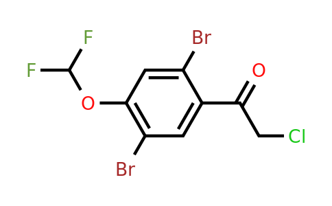 1804935-36-1 | 2',5'-Dibromo-4'-(difluoromethoxy)phenacyl chloride