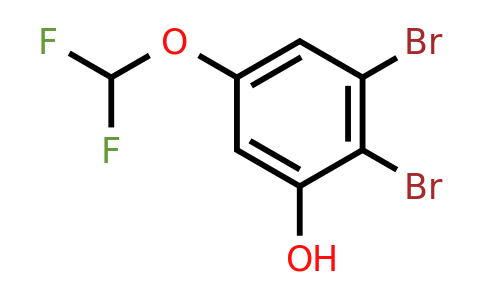 1804935-44-1 | 2,3-Dibromo-5-(difluoromethoxy)phenol