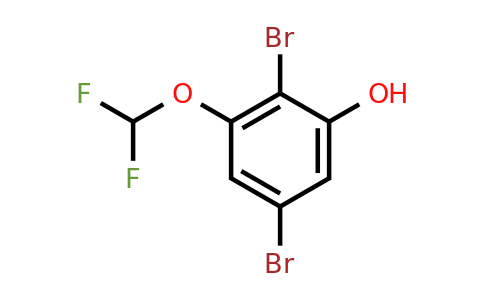 1804936-26-2 | 2,5-Dibromo-3-(difluoromethoxy)phenol
