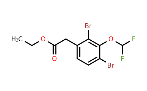 1804936-43-3 | Ethyl 2,4-dibromo-3-(difluoromethoxy)phenylacetate