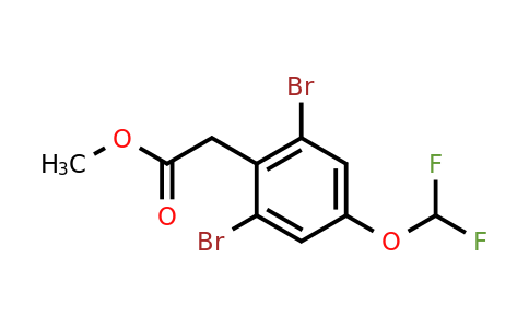 1804936-45-5 | Methyl 2,6-dibromo-4-(difluoromethoxy)phenylacetate