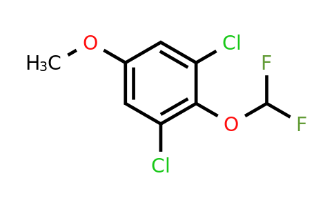 1804936-54-6 | 3,5-Dichloro-4-(difluoromethoxy)anisole