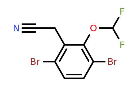 1804936-56-8 | 3,6-Dibromo-2-(difluoromethoxy)phenylacetonitrile