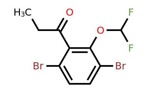 1804937-09-4 | 3',6'-Dibromo-2'-(difluoromethoxy)propiophenone