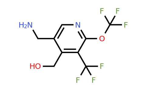 5-(Aminomethyl)-2-(trifluoromethoxy)-3-(trifluoromethyl)pyridine-4-methanol