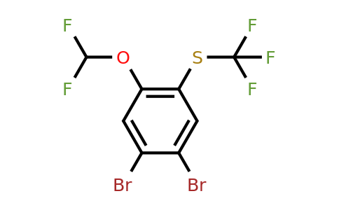 1804937-85-6 | 1,2-Dibromo-4-difluoromethoxy-5-(trifluoromethylthio)benzene