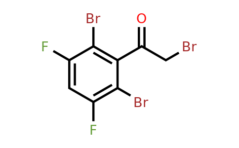 1804938-99-5 | 2',6'-Dibromo-3',5'-difluorophenacyl bromide
