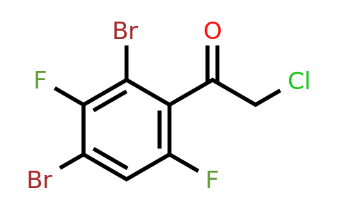 1804939-02-3 | 2',4'-Dibromo-3',6'-difluorophenacyl chloride