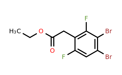 1804939-08-9 | Ethyl 3,4-dibromo-2,6-difluorophenylacetate