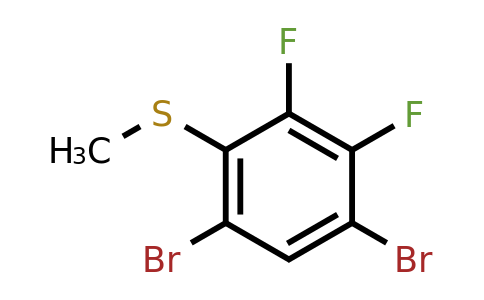 1804939-12-5 | 4,6-Dibromo-2,3-difluorothioanisole