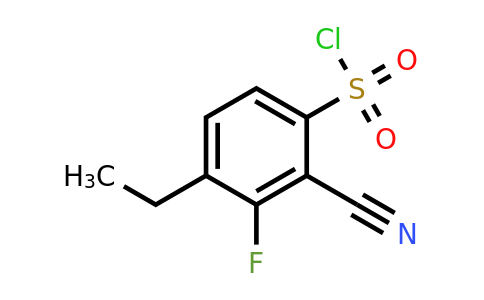 1804940-80-4 | 2-Cyano-3-fluoro-4-ethylbenzenesulfonylchloride