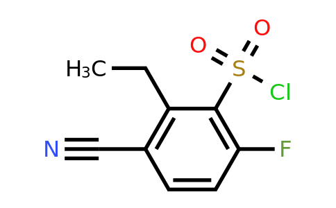 1804940-97-3 | 3-Cyano-6-fluoro-2-ethylbenzenesulfonylchloride