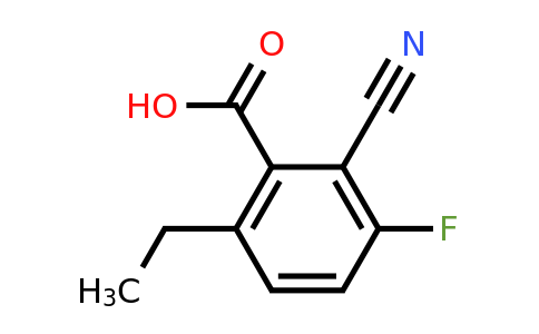 1804941-00-1 | 2-Cyano-3-fluoro-6-ethylbenzoic acid