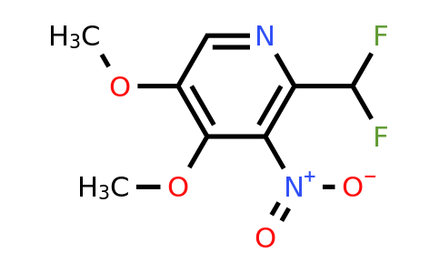 2-(Difluoromethyl)-4,5-dimethoxy-3-nitropyridine