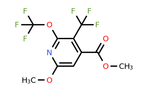 Methyl 6-methoxy-2-(trifluoromethoxy)-3-(trifluoromethyl)pyridine-4-carboxylate