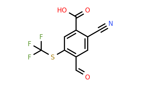 1804955-05-2 | 2-Cyano-4-formyl-5-(trifluoromethylthio)benzoic acid