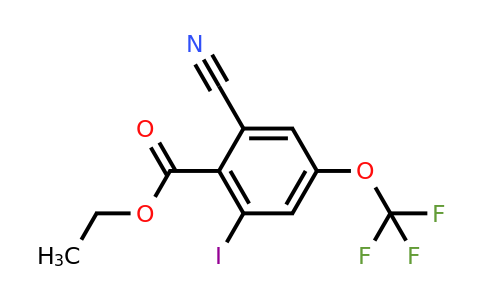 1805001-10-8 | Ethyl 2-cyano-6-iodo-4-(trifluoromethoxy)benzoate
