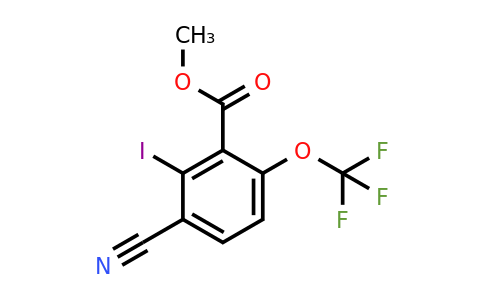 Methyl 3-cyano-2-iodo-6-(trifluoromethoxy)benzoate