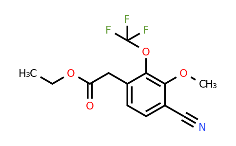 1805007-00-4 | Ethyl 4-cyano-3-methoxy-2-(trifluoromethoxy)phenylacetate
