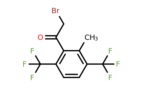 1805013-84-6 | 3',6'-Bis(trifluoromethyl)-2'-methylphenacyl bromide