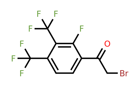 1805013-97-1 | 3',4'-Bis(trifluoromethyl)-2'-fluorophenacyl bromide